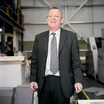 photograph; pigment print - Chris Taylor of the Print Emporium, photographed at his new site