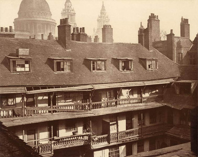 photograph; carbon print - The Oxford Arms, Warwick Lane