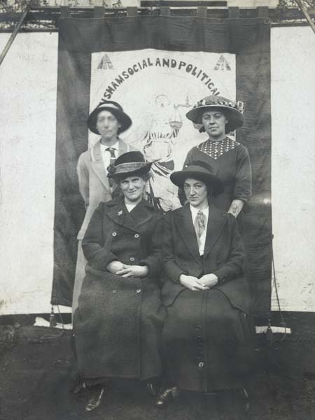 Would these women treat you mean? - Lewisham Suffragettes, Museum of London archives